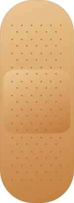 Standard Band Aid Sticker