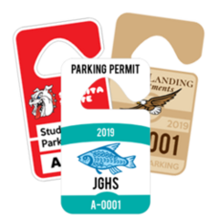 Standard Hang Tag Parking Permits