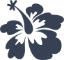 Standard Hibiscus Flower Sticker