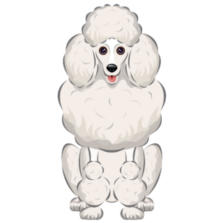 Standard Poodle Sticker