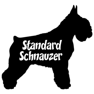 Standard Schnauzer Sticker