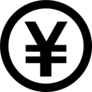 Standard Yen Symbol Sticker