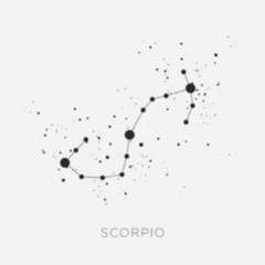 Star Constellation Zodiac Scorpio Sticker