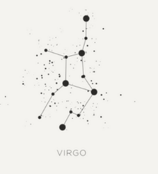 Star Constellation Zodiac Virgo Stticker