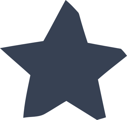 Star Cut Off Edges Sticker