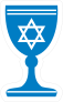 Star of David Chalice Sticker