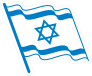 Star of David Flag Sticker