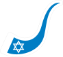 Star of David on Shofar Sticker