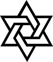 Star of David Transfer Sticker