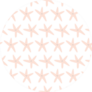 Starfish Pink With White Background Pattern Sticker