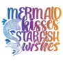 Starfish Wishes Gradient Sticker