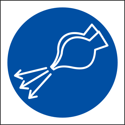 Start Air Supply Sign Sticker