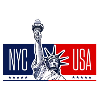 Statue Of Liberty, Nyc Illustration Sticker