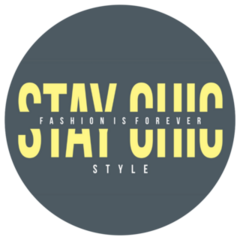 Stay Chic Fashion Girl Sticker