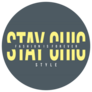 Stay Chic Fashion Girl Sticker
