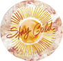 Stay Gold Circle Sticker