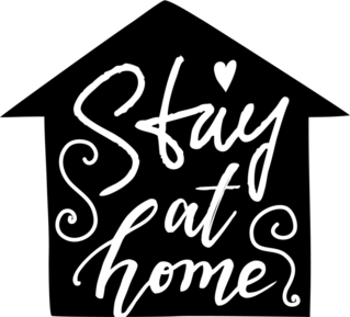 Stay Home Sticker