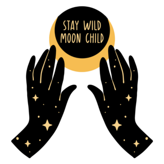 Stay Wild Moon Child Sticker