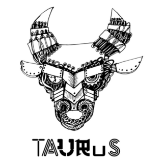 Steampunk Zodiac Taurus Sticker