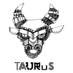 Steampunk Zodiac Taurus Sticker