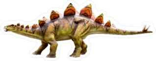 Stegosaurus Sticker