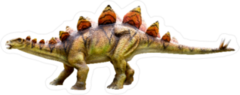 Stegosaurus Sticker