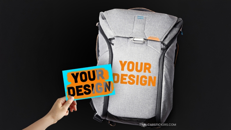 Stencil Stickers Backpack