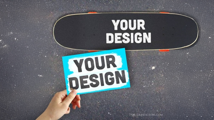 Stencil Stickers Skateboard