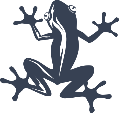 Stick Frog Toad Sticker