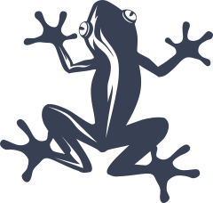 Stick Frog Toad Sticker