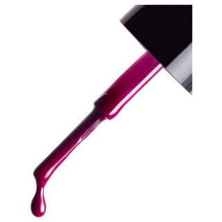 Still Life Of Nail Polish Brush With A Falling Drop Sticker