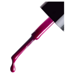 Still Life Of Nail Polish Brush With A Falling Drop Sticker