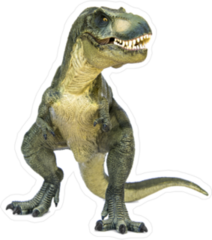 Stomping T-Rex Sticker