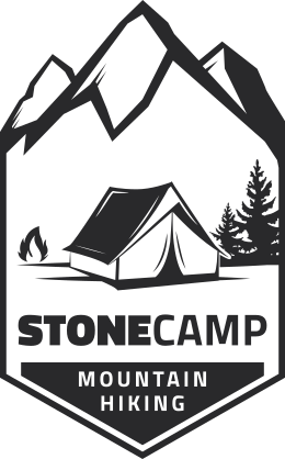 Stone Camp Camping Sticker