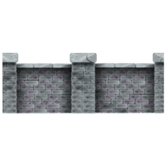 Stone Castle Wall Sticker