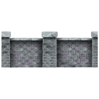 Stone Castle Wall Sticker