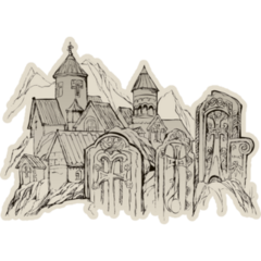 Stones Of Armenia Sticker