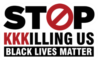 Stop Kkkilling Us Black Lives Matter Sticker