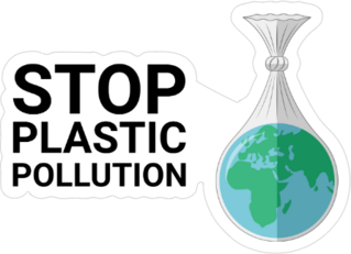 Stop Plastic Pollution Sticker