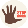 Stop Racism Circle Sticker