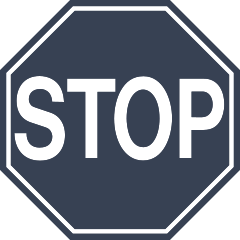 Stop Sign Sticker