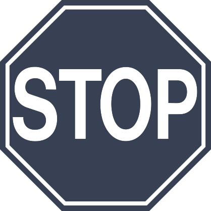 Stop Sign Sticker