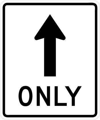 Straight Only Sticker