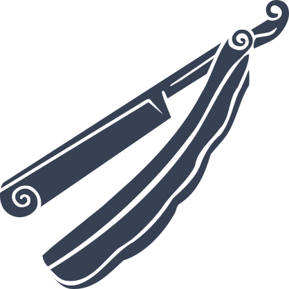 Straight Razor Sticker