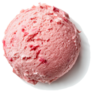 Strawberry Ice Cream Scoop Sticker