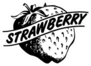 Strawberry Retro Clip Art Sticker