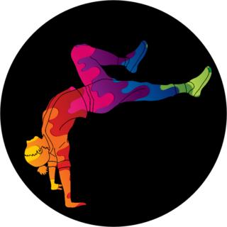 Street Dancing B Boy Dance Sticker