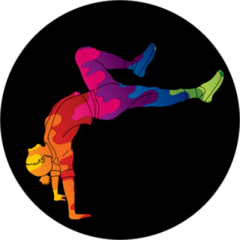 Street Dancing B Boy Dance Sticker