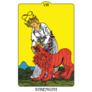 Strength Tarot Card Major Arcana Sticker