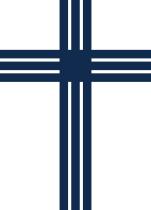 Striped Cross Transfer Sticker